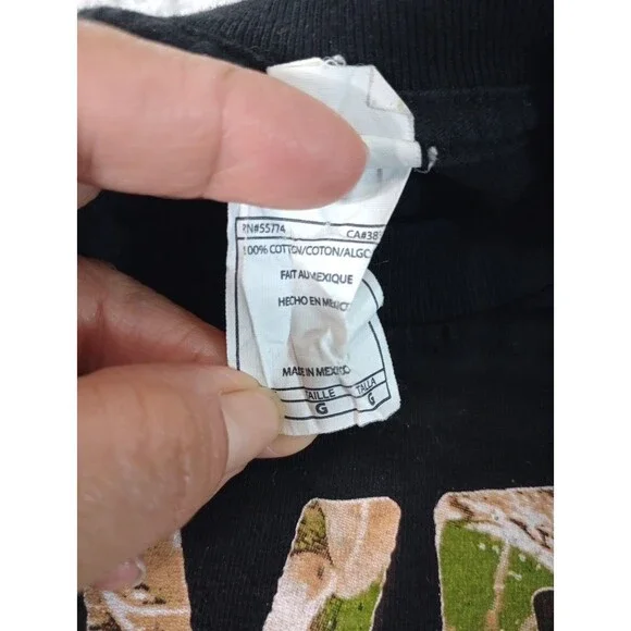 Duck Dynasty T-Shirt Mens Size Large Black W/Graphics Cotton - Picture 10 of 10